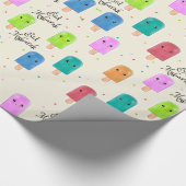 schattige kinderen mubarak cadeaupapier (Hoek)