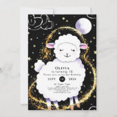 Schattige Kinderen schapenverjaardag Kaart (Voorkant)