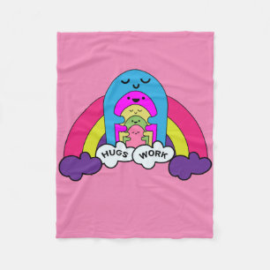 Schattige Kinderen Schattige Knuffels Kinderen Fleece Deken