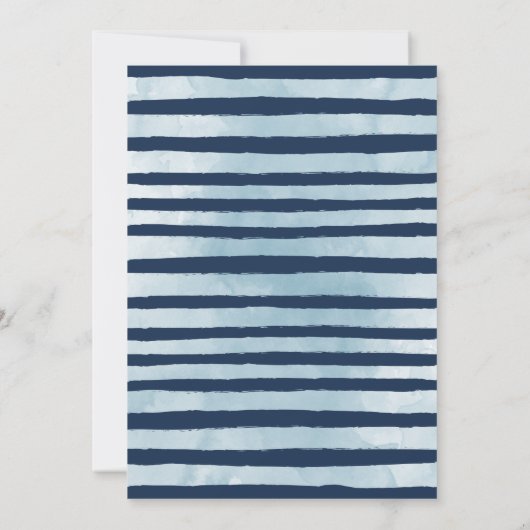 Schattige Kinderen Waterverf Onder de Zee 1e Verja Kaart (Achterkant)