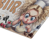 Schattige Kinderkok Bak Kunst Snijplank (Hoek)