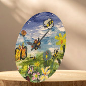 Schattige Kinderkunst Grote Klok