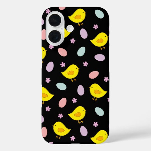 Schattige Kippen Easter motief Aangepaste kleur Case-Mate iPhone Case (Achterkant)