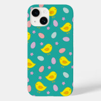 Schattige Kippen Easter Pattern Aangepaste kleur