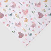 Schattige kippenweefselpapier tissuepapier (Detail)