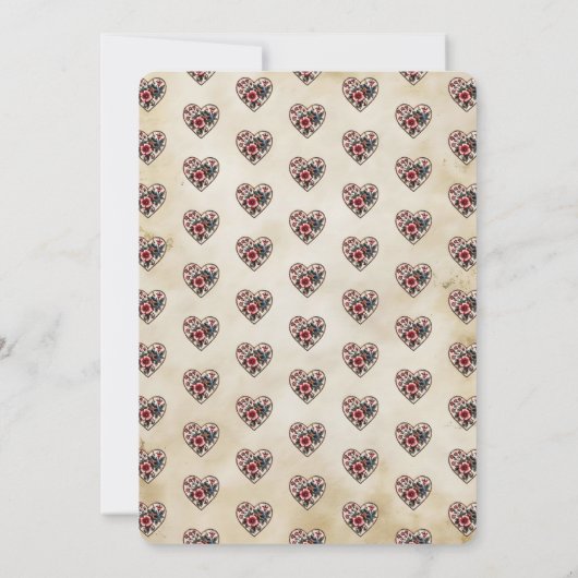 Schattige Kitten Cat Rockabilly Kids Verjaardagsfe Kaart (Achterkant)