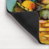 schattige kitten in breimandje muismat (Hoek)