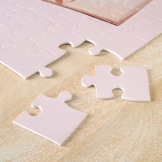 Schattige kitten in een doos Verjaardagscadeau Legpuzzel (Zijkant)