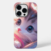 Schattige kitten iPhone / iPad hoesje (Achterkant)