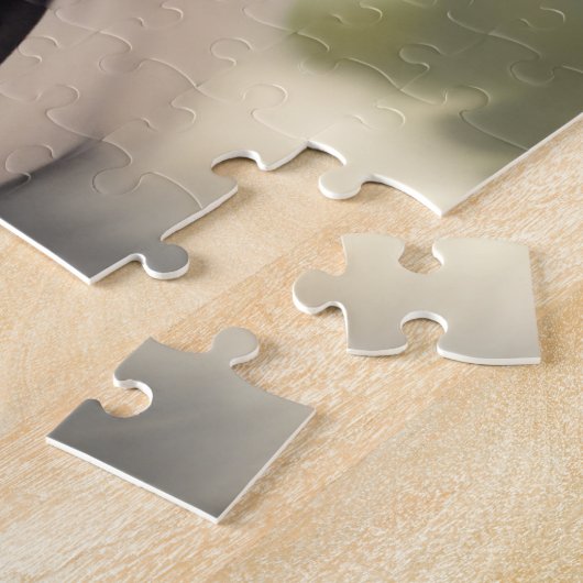 Schattige kitten met een capuchon legpuzzel (Zijkant)