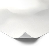 Schattige kitten met roze hart Valentijnsdag Poster (Hoek)