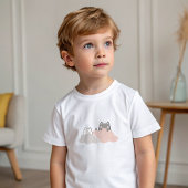 Schattige Kitten Modern Pattern Baby shower