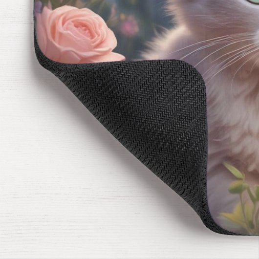 Schattige Kitten Mousepad Muismat (Hoek)