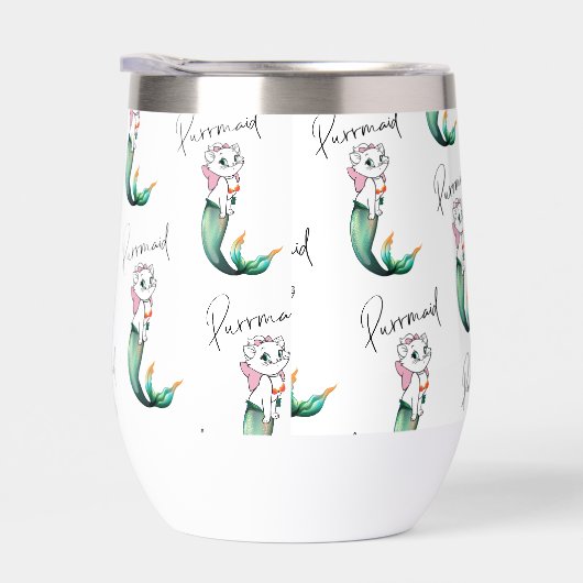Schattige Kitten Purrmaid – Leuke Zeemeermin Cat D (Rechts)