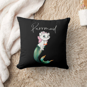 Schattige Kitten Purrmaid – Leuke Zeemeermin Cat D Kussen