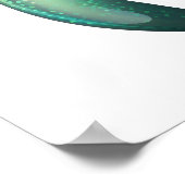 Schattige Kitten Purrmaid – Leuke Zeemeermin Cat D Poster (Hoek)