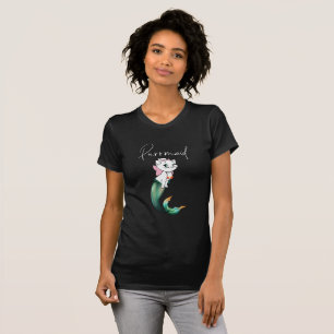 Schattige Kitten Purrmaid – Leuke Zeemeermin Cat D T-shirt