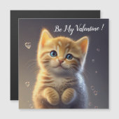 Schattige Kitten wil je Valentijn zijn (Voorkant / Achterkant)