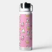 Schattige Kittenkatten Waterfles (Achterkant)