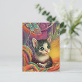 Schattige Kittens 1 Briefkaart (Staand voorkant)