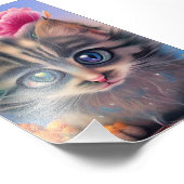 Schattige Kittens 3 Foto Afdruk (Hoek)