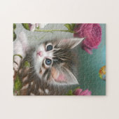 Schattige Kittens 4 Legpuzzel (Horizontaal)