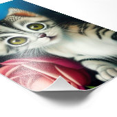 Schattige Kittens 7 Foto Afdruk (Hoek)