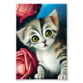 Schattige Kittens 7 Foto Afdruk (Voorkant)