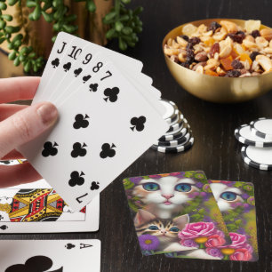 Schattige Kittens 8 Pokerkaarten