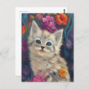 Schattige Kittens 9 Briefkaart