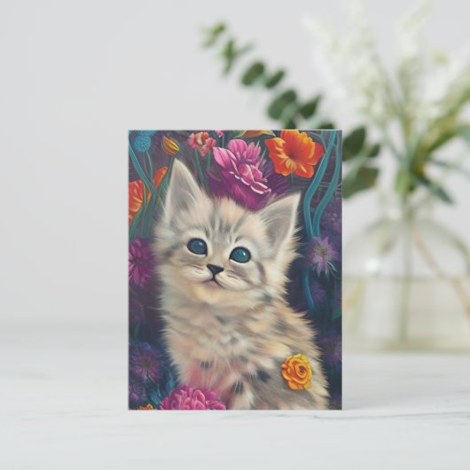 Schattige Kittens 9 Briefkaart (Staand voorkant)