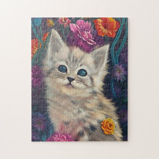 Schattige Kittens 9 Legpuzzel (Verticaal)