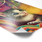 Schattige Kittens Foto Afdruk (Hoek)