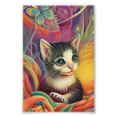 Schattige Kittens Foto Afdruk (Voorkant)