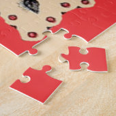 schattige kittens in een bloemmandje legpuzzel (Zijkant)