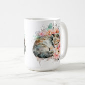 Schattige Kittens lijn keramische Mok (Voorkant rechts)