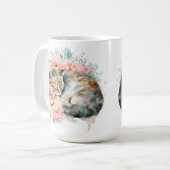 Schattige Kittens lijn keramische Mok (Voorkant links)