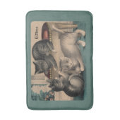 Schattige Kittens Lithograaf Badmat (Voorkant Verticaal)