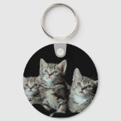 Schattige Kittens Sleutelhanger (Voorkant)