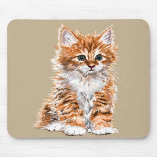 Schattige Kitty Muismat (Voorkant)