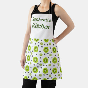 Schattige Kiwi Fruit Vrouwen Schort