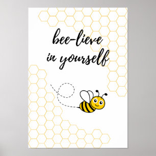 Schattige klasdecoratie poster voor de kinderkam