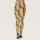 Schattige Klasse Retro Yoga Tight Leggings (Achterkant)