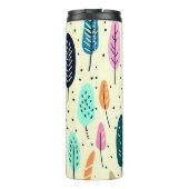 SCHATTIGE KLASSIEK BOHO PATROONONTWERP THERMOSBEKER (Achterkant)