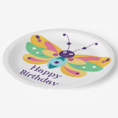 Schattige klein beestje papieren bordje (Gekanteld)