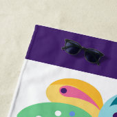 Schattige klein beestje strandlaken (In situ)