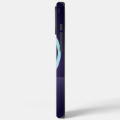 Schattige klein blauw monster Case-Mate iPhone case (Achterkant / Links)