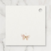 Schattige klein Boerderij Varkensvlinder Kinderen  Bedankjes Labels (Achterkant)