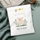 Schattige klein Boerderij Varkensvlinder Kinderen  Bedankzakje