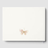 Schattige klein Boerderij Varkensvlinder Kinderen Gastenboek (Achterkant)